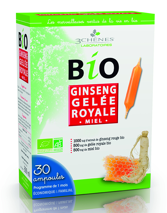 Bio ginseng gelee royale Distrimar Maroc