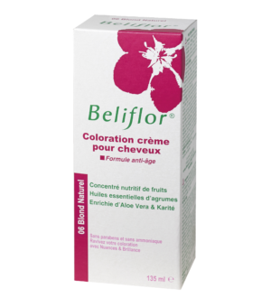 Coloration crème blond naturel