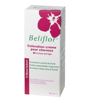 Coloration crème blond auburn