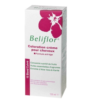 Coloration crème blond cuivré