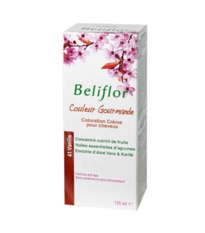 Coloration crème violine