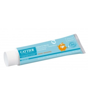 Dentifrice 7 ans et goût orange
