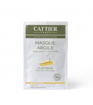 Masque argile jaune unidoses
