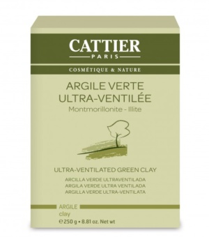 Argile verte ultra ventilée