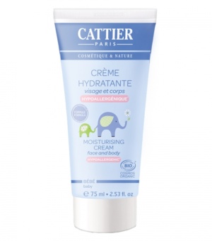 Crème hydratante visage et corps bébé