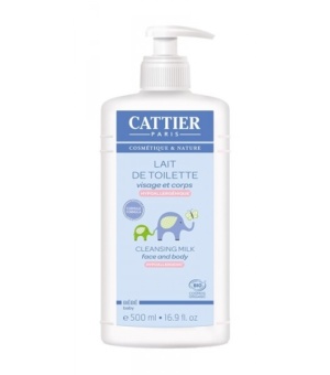Lait de toilette visage et corps bébé